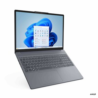 Lenovo IdeaPad Slim 3 Notebook (83K70066HV) - 15.3" WUXGA, AMD Ryzen 7-7735HS, 16GB RAM, 1TB SSD, Magyar billentyűzet, Operációs rendszer nélkül, 3 év garancia, Szürke színben