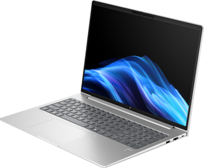 HP EliteBook 6 G1i Notebook (AD4P0ET) - 16.0" WUXGA, Intel Core Ultra 5-225U, 8GB RAM, 512GB SSD, Magyar billentyűzet, Operációs rendszer nélkül, 3 év garancia, Ezüst színben