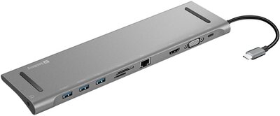 Sandberg USB-C 10-in-1 Docking Station Dokkoló (136-31)
