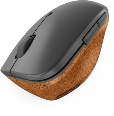 Lenovo Go Wireless Vertical Mouse Vezeték nélküli egér (4Y51C33792) - Szürke színben