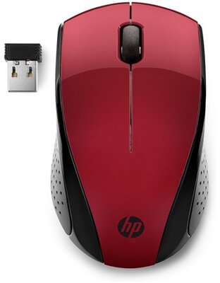 HP 220 vezeték nélküli egér (7KX10AA) - Piros színben