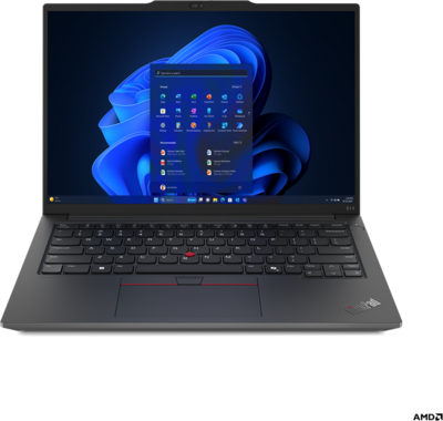 Lenovo ThinkPad E14 G6 Notebook (21M3002VCX) - 14.0" WUXGA, AMD Ryzen 5-7535HS, 32GB RAM, 1TB SSD, Angol billentyűzet, Windows 11 Professional, 3 év garancia, Fekete színben