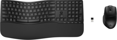 HP Comfort 680 Vezeték nélküli billentyűzet és egér magyar kiosztás (8T6L6AA) - Fekete színben