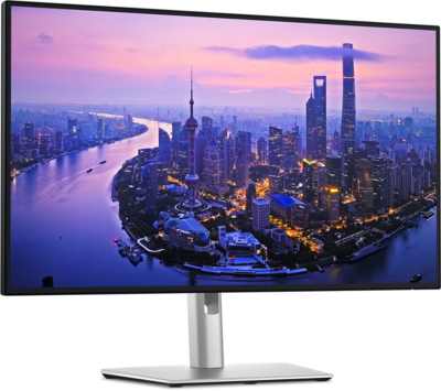 Dell UltraSharp U2725QE Monitor (210-BQTL) - 27.0" 4K UHD (3840 x 2160), IPS, 16:9, 120Hz, 3000:1, 450nit, 5ms, HDMI, DisplayPort, USB, 3 év garancia, Ezüst színben