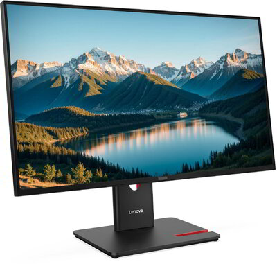 Lenovo ThinkVision T27Q-40 Monitor (64A6GAT6EU) - 27.0" QHD (2560x1440), IPS, 16:9, 1500:1, 350cd/m2, 4ms, HDMI, DisplayPort, USB, 3 év garancia, Fekete színben