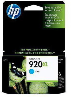 HP 920XL Cyan (Ciánkék) tintapatron (CD972AE)