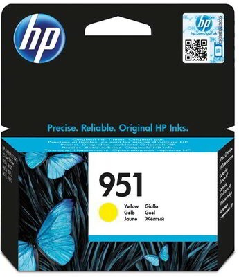 HP 951 Yellow (Sárga) tintapatron (CN052AE)