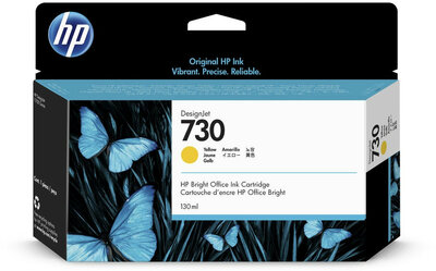 HP 730 Yellow (Sárga) eredeti DesignJet tintapatron (P2V64A) - 130ml