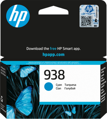 HP 938 Cyan (Ciánkék) tintapatron (4S6X5PE)