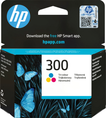 HP 300 CMY háromszínű tintapatron (CC643EE)