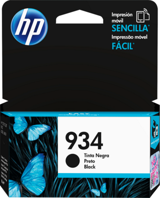 HP 934 Black (Fekete) tintapatron (C2P19AE)