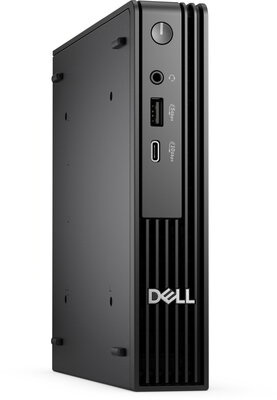 Dell Pro Micro (BTO106_QCM1250_EMEA_UBU) - Intel Core Ultra 5-235T, 16GB RAM, 512GB SSD, WiFi + Bluetooth, Operációs rendszer nélkül - Micro Házas számítógép, 3 év helyszíni garancia