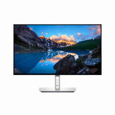 Dell U2724D Monitor (210-BKVB) - 27.0" WQHD (2560x1440), IPS, 16:9, 2000:1, 350cd, 5ms, HDMI, DisplayPort, USB, 3 év garancia, Ezüst színben