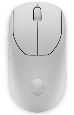 Dell Alienware Pro Wireless Gaming Mouse Vezeték nélküli egér (545-BBFN) - Lunar Light Fehér színben
