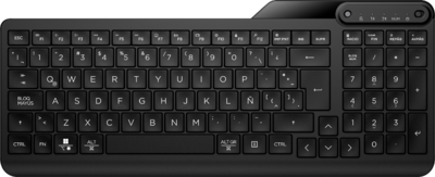 HP 475 kettős üzemmódú Vezeték Nélküli Billentyűzet magyar kiosztás (7N7B9AA) - Fekete színben