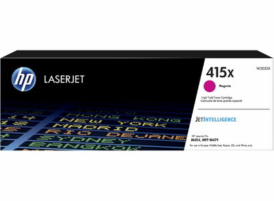 HP 415X Magenta (Bíbor) nagykapacitású LaserJet toner (W2033X)