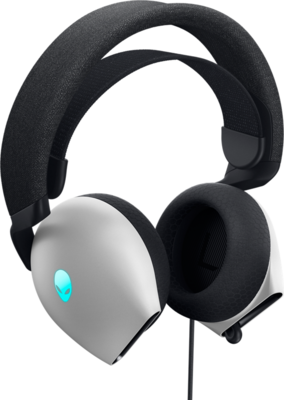 Dell AW520H Alienware Wired Gaming Headset vezetékes fejhallgató mikrofonnal (545-BBFJ) - Lunar light Szürke színben