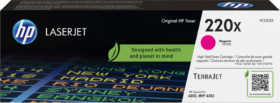 HP 220X Magenta (Bíbor) nagykapacitású LaserJet toner (W2203X)