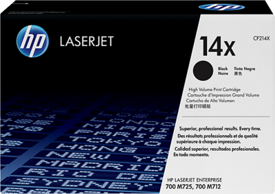 HP 14X Black (Fekete) nagykapacitású LaserJet toner (CF214X)
