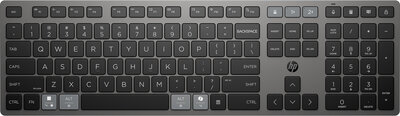 HP 725 többeszközös tölthető Vezeték nélküli magyar billentyűzet (9T5B2AA) - Fekete színben