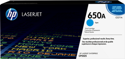 HP 650A Cyan (Ciánkék) LaserJet toner (CE271A)