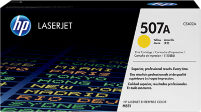 HP 507A Yellow (Sárga) LaserJet toner (CE402A)