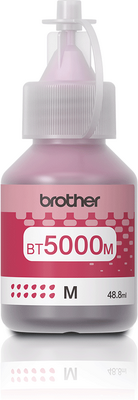 Brother BT5000M Magenta (Bíbor) eredeti nagytöltetű tintatartály - 48.8 ml