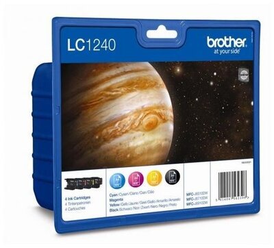 Brother LC-1240VALBP Multipack (Ciánkék/Magenta/Sárga) eredeti nagytöltetű tintapatron csomag (LC1240VALBP)