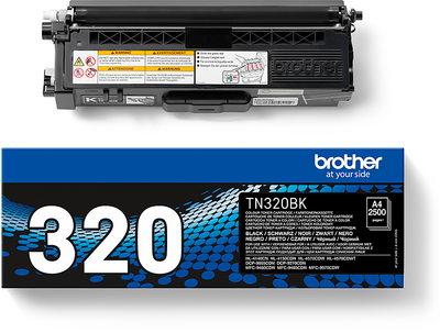 Brother TN-320BK Black (Fekete) toner (TN320BK)