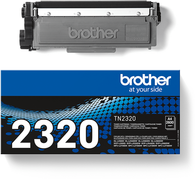 Brother TN-2320 Black (Fekete) nagy kapacitású toner (TN2320)