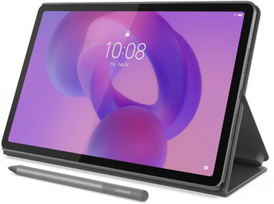 Lenovo Idea Tab Tablet (ZAFR0021GR) - 11.0" 2.5K (2560x1600) + Tab Pen + Folio Case, MediaTek Dimensity 6300 OC, 8GB/256GB, Wi-Fi + BT, Android Tablet - Szürke (TB336FU) Magyar szoftver! Érintőceruzával, Tokkal, Adapter nélkül