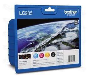 Brother LC-1280XLVALBP Multipack (Ciánkék/Magenta/Sárga/Fekete) eredeti nagytöltetű tintapatron csomag (LC1280XLVALBP)