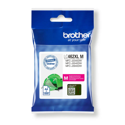 Brother LC-462XLM Magenta (Bíbor) eredeti nagytöltetű tintapatron (LC462XLM)