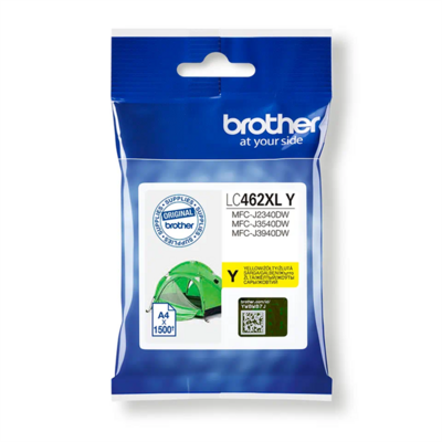 Brother LC-462XLY Yellow (Sárga) eredeti nagytöltetű tintapatron (LC462XLY)