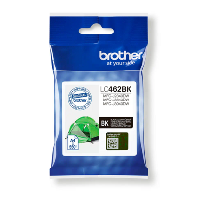 Brother LC-462BK Black (Fekete) eredeti tintapatron (LC462BK)