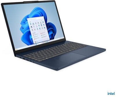Lenovo IdeaPad Slim 3 Notebook (83K100AKHV) - 15.3" WUXGA, Intel Core i5-13420H, 16GB RAM, 512GB SSD, Magyar billentyűzet, Windows 11 Home, 3 év garancia, Kék színben