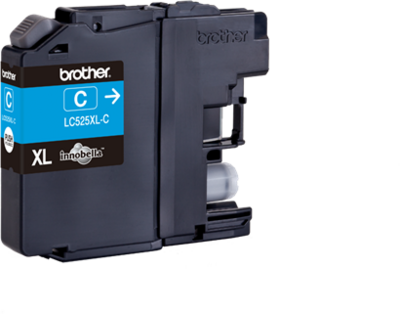 Brother LC-525XLC Cyan (Ciánkék) eredeti szuper nagytöltetű tintapatron (LC525XLC)