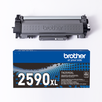 Brother TN-2590XL Black (Fekete) nagy kapacitású toner (TN2590XL)