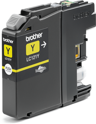 Brother LC-121Y Yellow (Sárga) eredeti tintapatron (LC121Y)