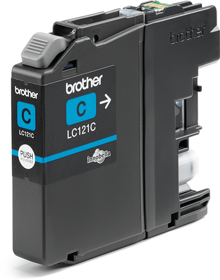 Brother LC-121C Cyan (Ciánkék) eredeti tintapatron (LC121C)