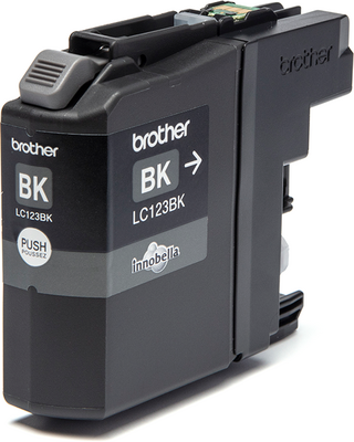 Brother LC-123BK Black (Fekete) eredeti tintapatron (LC123BK)