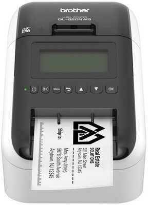 Brother QL-820NWB asztali címkenyomtató (QL820NWBCYJ1)