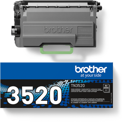 Brother TN-3520 Black (Fekete) nagy kapacitású toner (TN3520)
