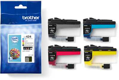 Brother LC-424VAL Multipack (Ciánkék/Magenta/Sárga/Fekete) eredeti tintapatron csomag (LC424VAL)