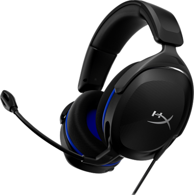 HP HyperX CloudX Stinger 2 PS4/PS5 Gaming headset - vezetékes fejhallgató mikrofonnal (6H9B6AA) - Fekete színben