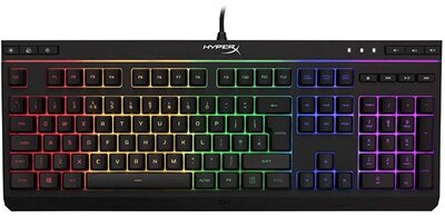 HP HyperX Alloy Core RGB Gaming Keyboard vezetékes gamer billentyűzet (4P4F5AU) - brit billentyűkiosztás - Fekete színben