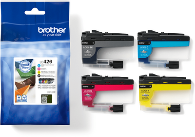 Brother LC-426VAL Multipack (Ciánkék/Magenta/Sárga/Fekete) eredeti tintapatron csomag (LC426VAL)