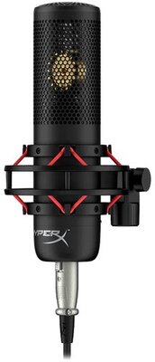 HP HyperX ProCast XLR professzionális minőségű asztali mikrofon - Fekete színben (699Z0AA)