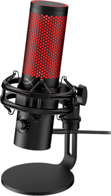 HP HyperX QuadCast 2 asztali mikrofon - Fekete színben (872V1AA)
