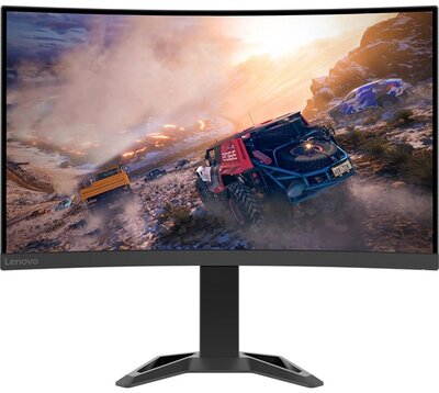 Lenovo G27c-30 Ívelt Gamer Monitor (66F3GAC2EU) - 27.0" FullHD (1920x1080) WLED, 16:9, 350cd, 1ms, HDMI, DisplayPort, 3 év garancia, Fekete színben